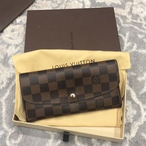 Louis Vuitton PF Emilie Damier Wallet